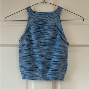 Aeropostale Blue Knit Tank Top